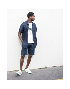 Бермуды из льна каштановый La redoute collections