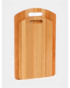 Доска разделочные, набор 2 шт., береза, 30×18×0.8 см, 35×22×0.8 см, пропитаны мин.маслом Nobrand