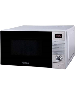 Микроволновая печь KMO720X, 700Вт, 20л, нержавеющая сталь Korting