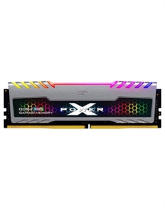 Память DDR4 DIMM 16Gb, 3200MHz, CL16, 1.35 В,, XPower Turbine RGB (SP016GXLZU320BSB) Silicon power