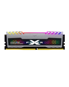 Память DDR4 DIMM 16Gb, 3600MHz, CL18, 1.35 В,, XPower Turbine RGB (SP016GXLZU360BSB) Silicon power