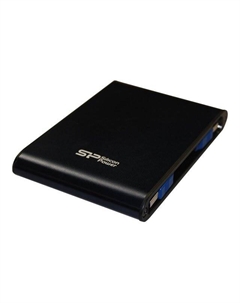 Внешний жесткий диск (HDD) 1Tb Armor A80, 2.5", USB 3.0, черный (SP010TBPHDA80S3K) Silicon power