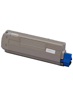 Картридж лазерный OKI 44315324, черный, 8000 страниц, оригинальный для OKI C610 Oki