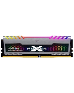 Память DDR4 DIMM 8Gb, 3600MHz, CL18, 1.35V,, XPOWER Zenith RGB (SP008GXLZU360BSB) Retail Silicon power