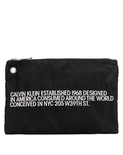 Клатч с вышивкой Calvin klein 205w39nyc