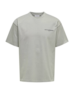 Футболка, светло-серый Only & sons