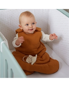 Конверт для новорожденного из хлопковой марли Kumla розовый La redoute interieurs