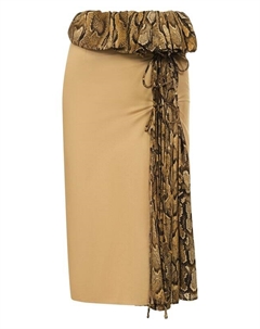 Юбка из хлопка и вискозы Dries van noten