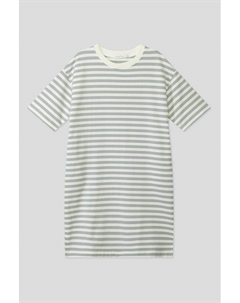 Платье трикотажное в полоску Silver spoon life