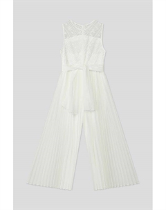 Комбинезон плиссированный с ажурным верхом Mayoral