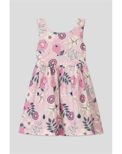 Платье хлопковое с принтом Mayoral