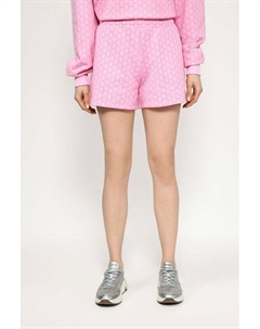 Шорты хлопковые на эластичном поясе Hugo blue