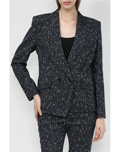 Двубортный пиджак с блестящими вкраплениями Boss