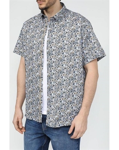 Рубашка хлопковая с коротким рукавом Bugatti