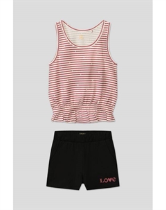 Хлопковый комплект из майки и шорт Ovs