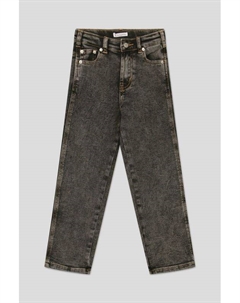 Джинсы с эффектом потертости Choupette