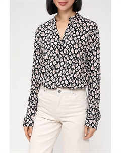 Блуза с V-вырезом из вискозы More&more