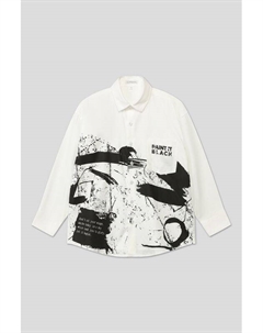 Рубашка с принтом Choupette