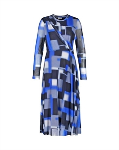 Платье с запахам и декоративным узлом Gerry weber