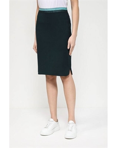 Юбка прямого кроя на контрастном поясе Gerry weber