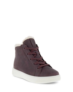 Утепленные ботинки из нубука Ecco