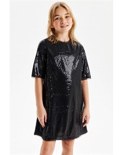 Платье с пайетками прямого кроя Silver spoon ceremony