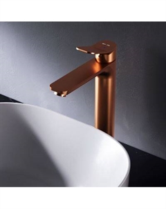 F85A92044 Смеситель для раковины, высокий, розовое золото Am.pm.