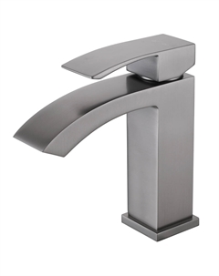 Смеситель ABBER Wasserfall AF8610NG для раковины, никель Abber