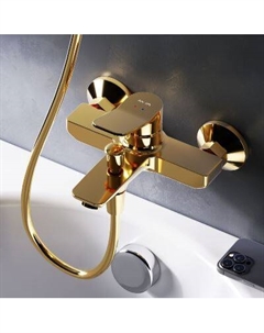F85A10099 Смеситель для ванны и душа, золото Am.pm.