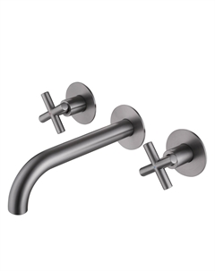 Смеситель ABBER Wasser Kreis AF81121NG для раковины скрытого монтажа, никель Abber