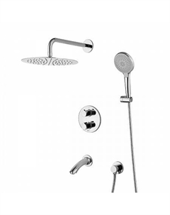 Термостат Lemark Yeti LM7822C для ванны и душа, встраиваемый