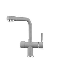 Смеситель Granula GR-2088 алюминиум для кухни