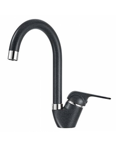 Смеситель Granula GR-1024 шварц для кухни