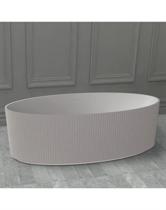 Ванна из искусственного камня ABBER Stein AS9627 белая матовая Abber