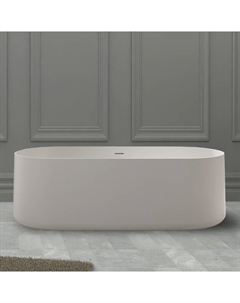 Ванна из искусственного камня ABBER Stein AS9607 белая матовая Abber