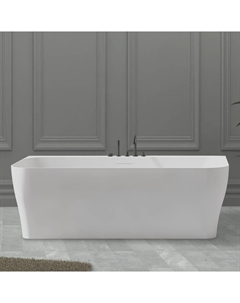 Ванна из искусственного камня ABBER Stein AS9616 белая матовая Abber