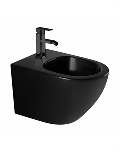 Биде ABBER Bequem AC1150MB подвесное черное матовое Abber