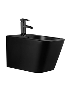 Биде ABBER Rechteck AC1250MB подвесное черное матовое Abber