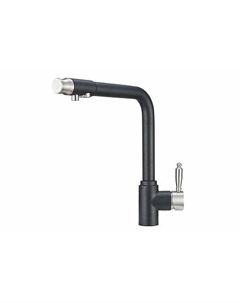 Смеситель Granula GR-2301 шварц для кухни