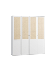 Распашной шкаф Алвис-4 White Диван.ру