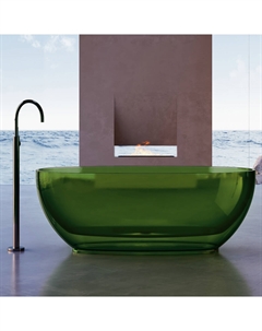 Прозрачная ванна ABBER Kristall AT9703Emerald зеленая Abber