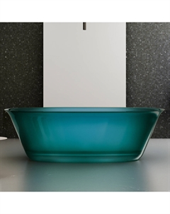 Прозрачная ванна ABBER Kristall AT9707Aquamarin бирюзовая Abber