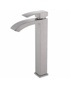 Смеситель ABBER Wasserfall AF8611SP для накладной раковины, сатин Abber