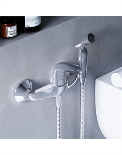 318000000 Смеситель для душа с гигиенической лейкой, держателем и шлангом Damixa