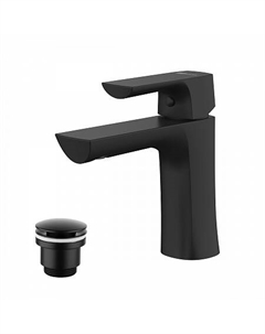 Смеситель Lemark Ursus LM7206BL для умывальника монолитный, черный