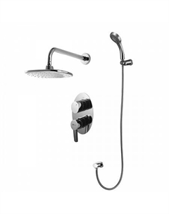 Смеситель Lemark Atlantis LM3229C для душа встраиваемый с доп. 5-функц. лейкой