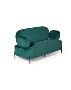 Диван Dandy двухместный, бархат зеленый 19 Top concept