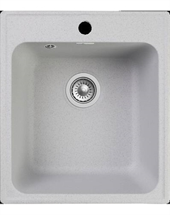 Мойка кухонная GranFest QUARZ GF-Z17 1-чаш. 420*480 (серый) Granfest
