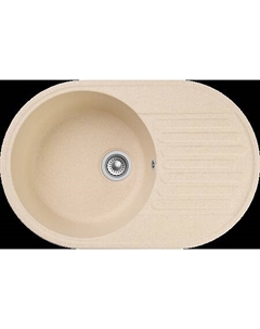 Мойка кухонная GranFest QUARZ GF-Z18 чаша+кр 740*480 (бежевый) Granfest