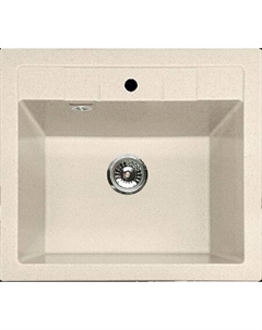 Мойка кухонная GranFest QUADRO GF-Q-561 1-чаш. 560*500 мм белый Granfest